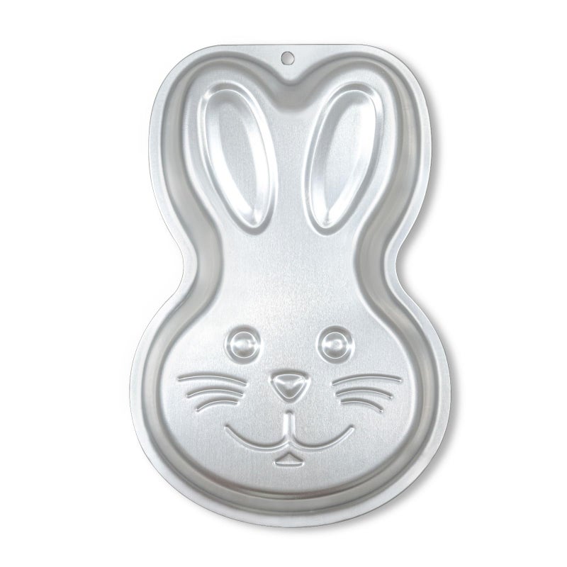 Yikinip Bunny Shape Cake pan,Bunny cake tinï¼ŒAluminum Rabbit Shape Cake Mold for Baking, Easter Cake Pan,baking pan(Bunny Shape Cake pan) - Image 1
