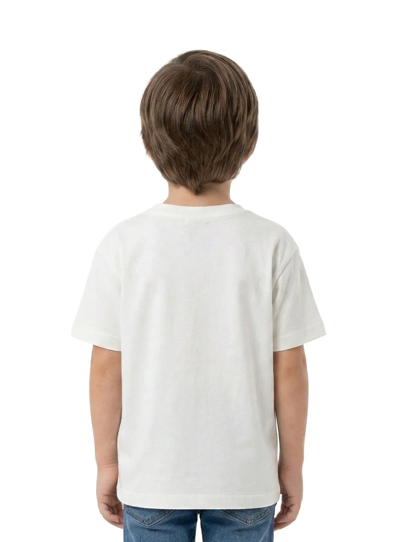 Trucare  Toddler Boys The Smurfs Graphic Oversized T-Shirt for Kids | Best Price UAE