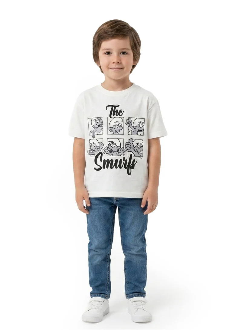 Trucare Toddler Boys The Smurfs Graphic Oversized T-Shirt