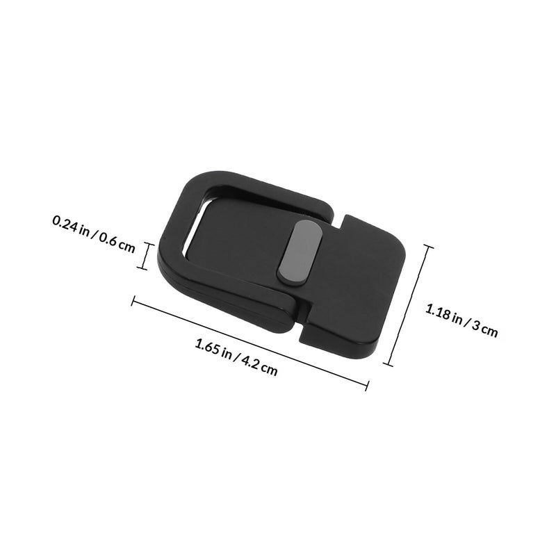 Portable ABS Laptop Stand Riser 4 Pcs Elevated Cooling Feet Pads for Home Office Desk - Image 3