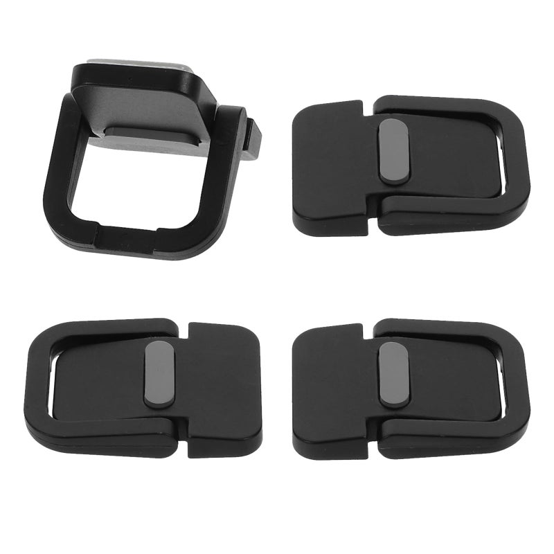 Portable ABS Laptop Stand Riser 4 Pcs Elevated Cooling Feet Pads for Home Office Desk - Image 2