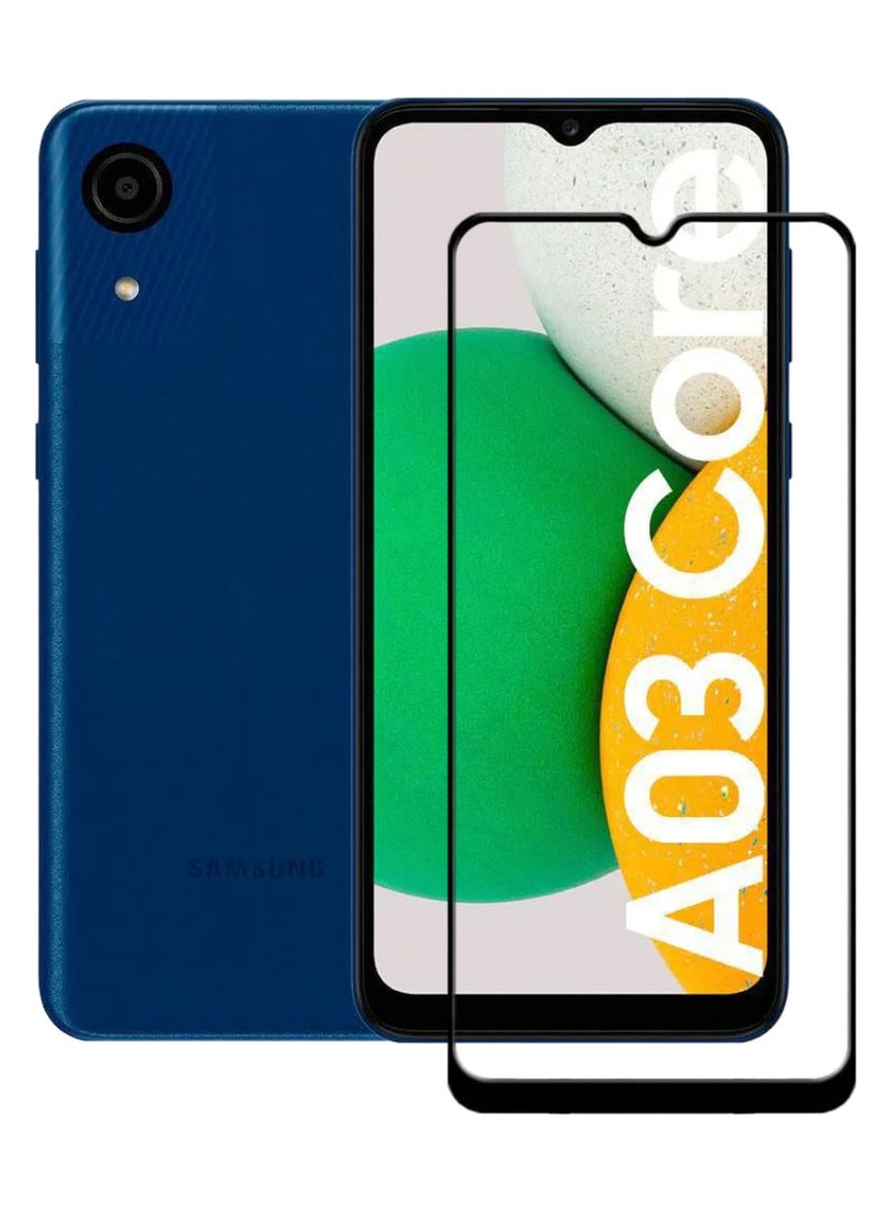 ACLIX Antistatic ESD Dustproof Premium Quality High Definition Tempered Glass Screen Protector Designed For Samsung Galaxy A03 Core - Image 1