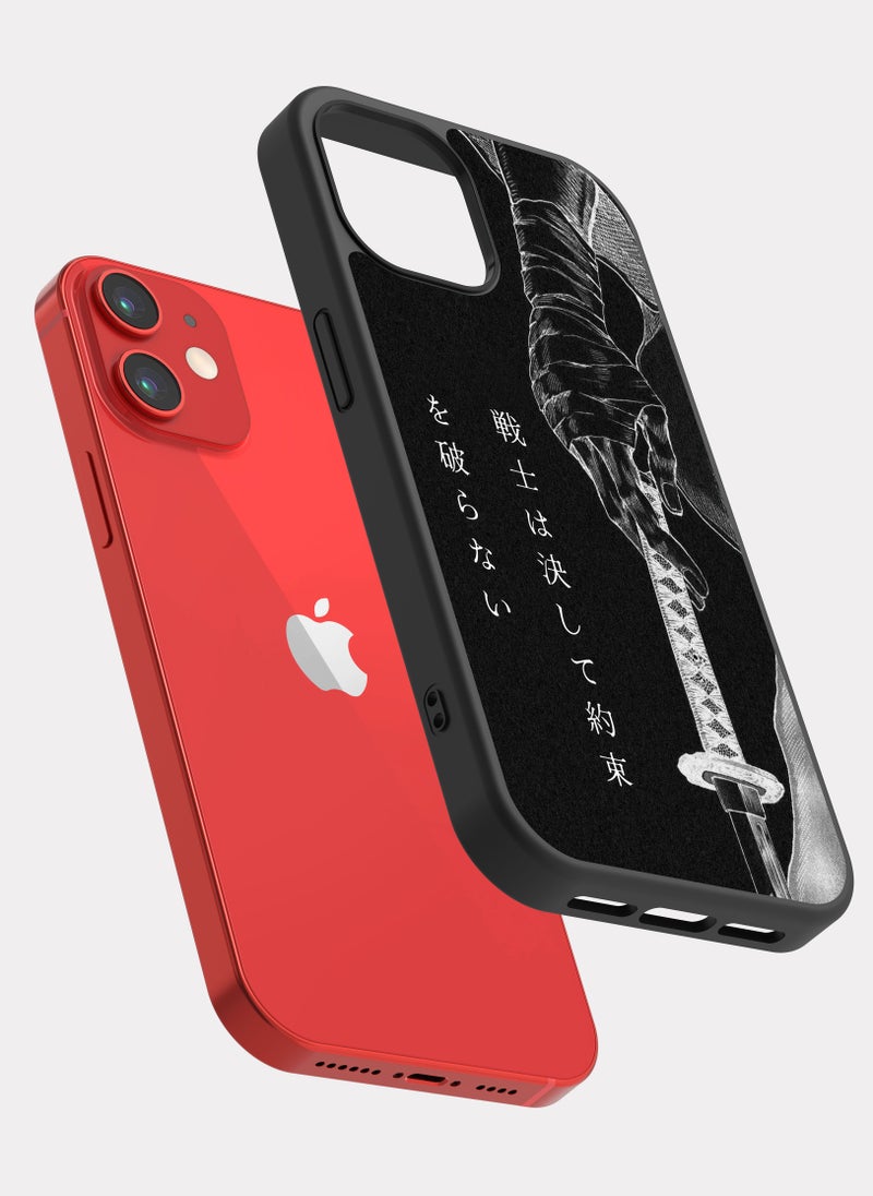 PXLAAT iPhone 12 Mini case cover Samurai Sword - Image 2