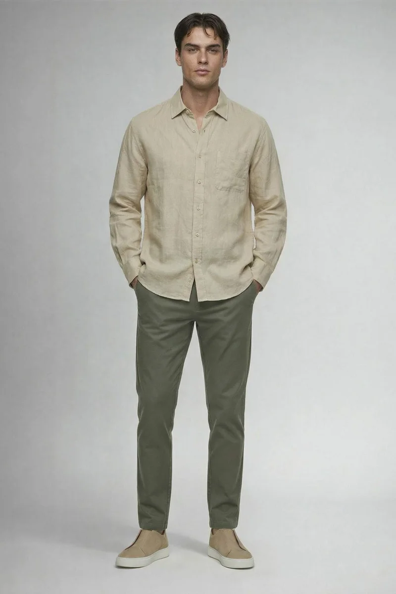 Defacto  100% Cotton Trousers for Men | Best Price UAE