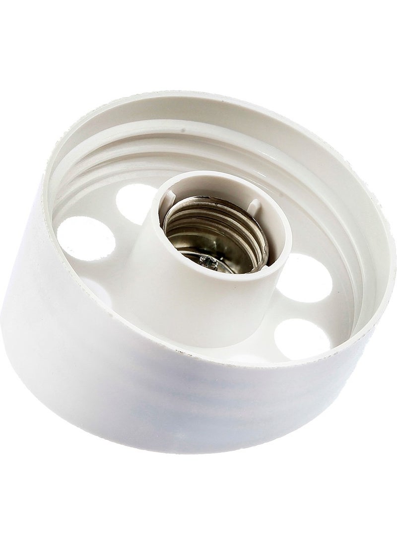 Tek-İş Single-Work Socket E27 Globe Bottom Wall Socket E-27  - Image 3