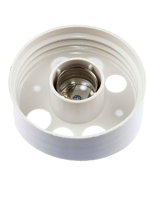 Single-Work Socket E27 Globe Bottom Wall Socket E-27