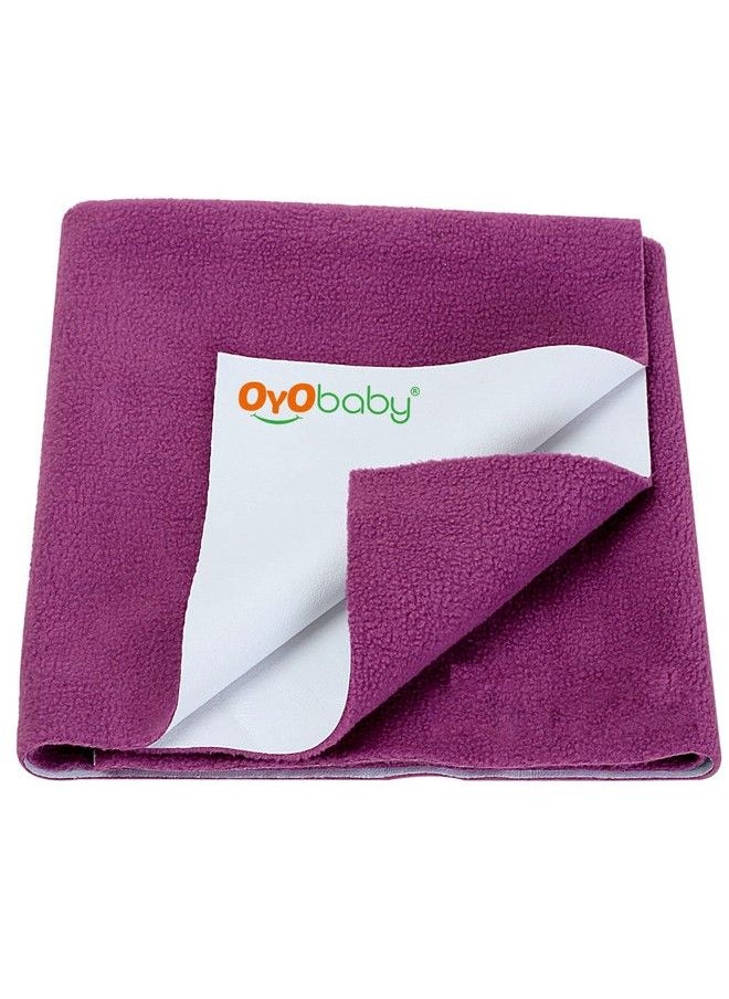 OYO BABY Waterproof Mattress Protector Sheet For Kids And Adults (Large (140Cm X 100Cm) Rani Pink)  - Image 1