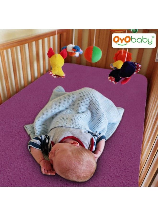 OYO BABY Waterproof Mattress Protector Sheet For Kids And Adults (Large (140Cm X 100Cm) Rani Pink)  - Image 3