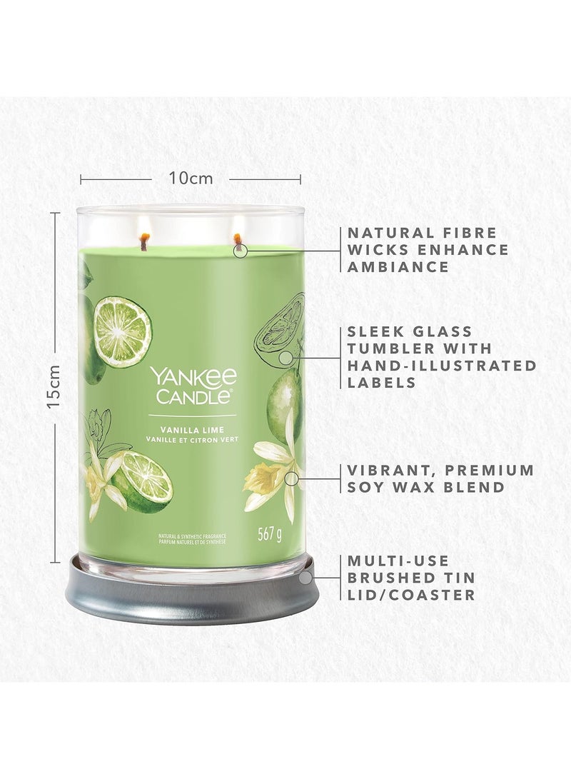 يانكي كاندل برطمان كاندل فانيليا و لايم 567 غ - Image 4
