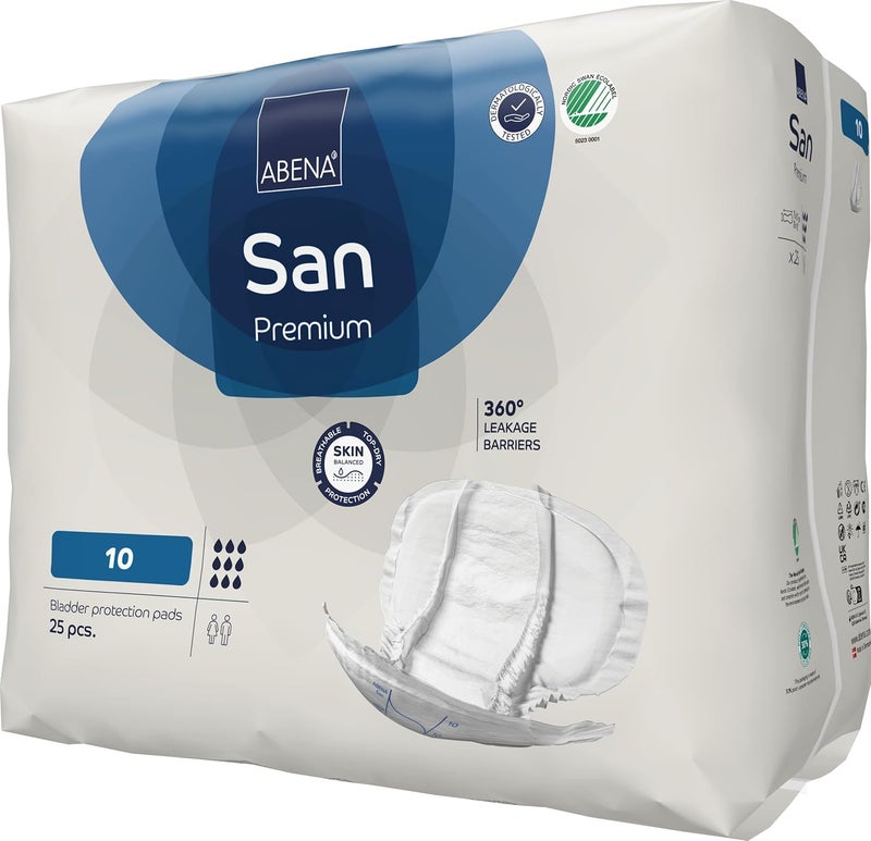 Abena San Premium Incontinence Pads Heavy Absorbency Sizes 8 to 11 Size 10 25 Count - Image 2