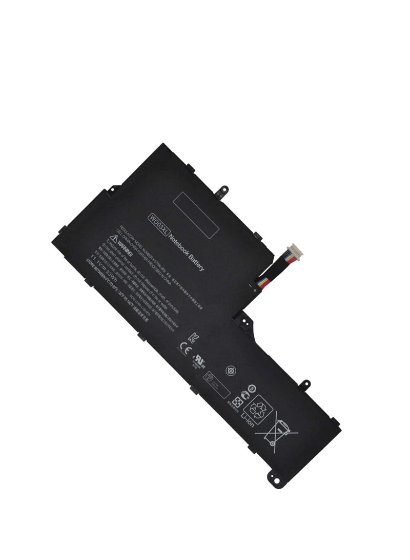 Terabyte WO03XL Laptop Battery for HP Split 13x2 13-M010DX WO03XL 725496-1B1 HSTNN-IB5I HSTNN-IB5I（11.1V 33Wh） - Image 1
