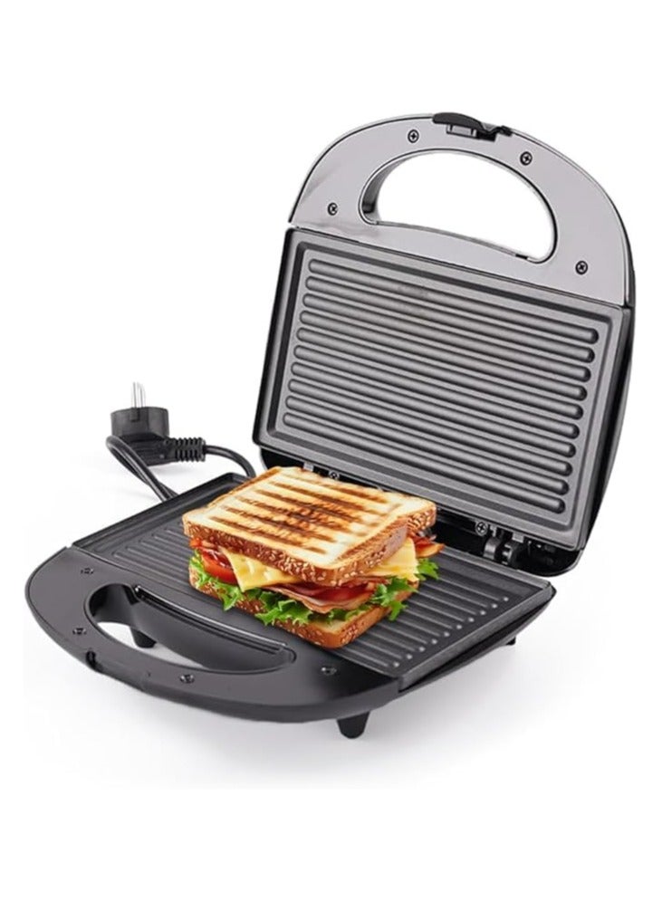DSP DSP Sandwich Maker 750W with Stainless Steel Grill, Non-Stick Coated Plates, Cold-Touch Exterior, Indicator Light, Non-Slip Feet, Easy-to-Open Handle, Compact Vertical Storage, KC1191 - Image 1