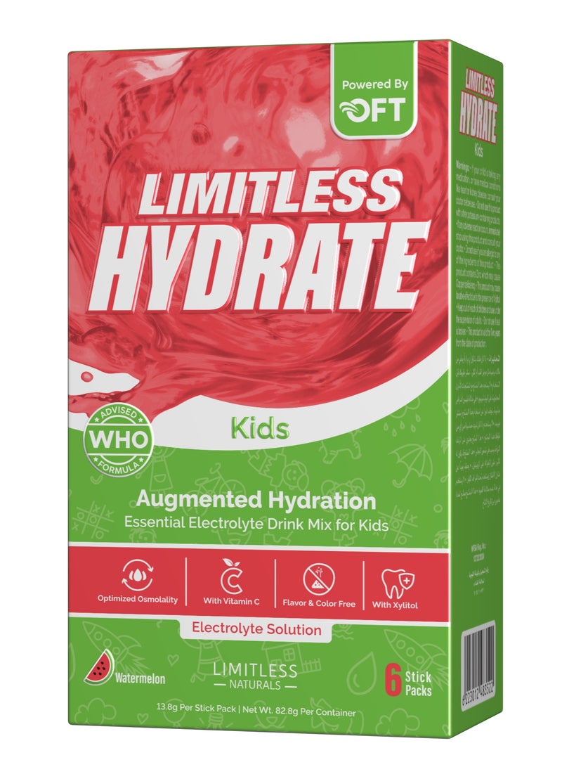 hydrate kids watermeln 6 stick packs