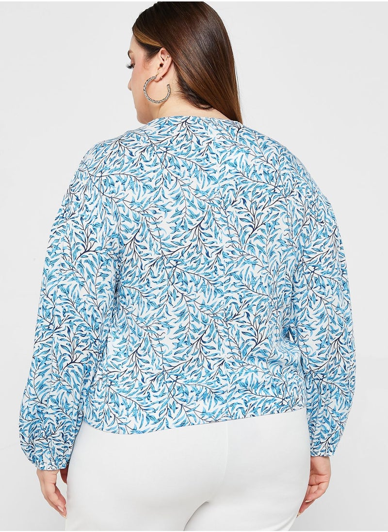 Ella Plus - Printed Shirt - Image 1