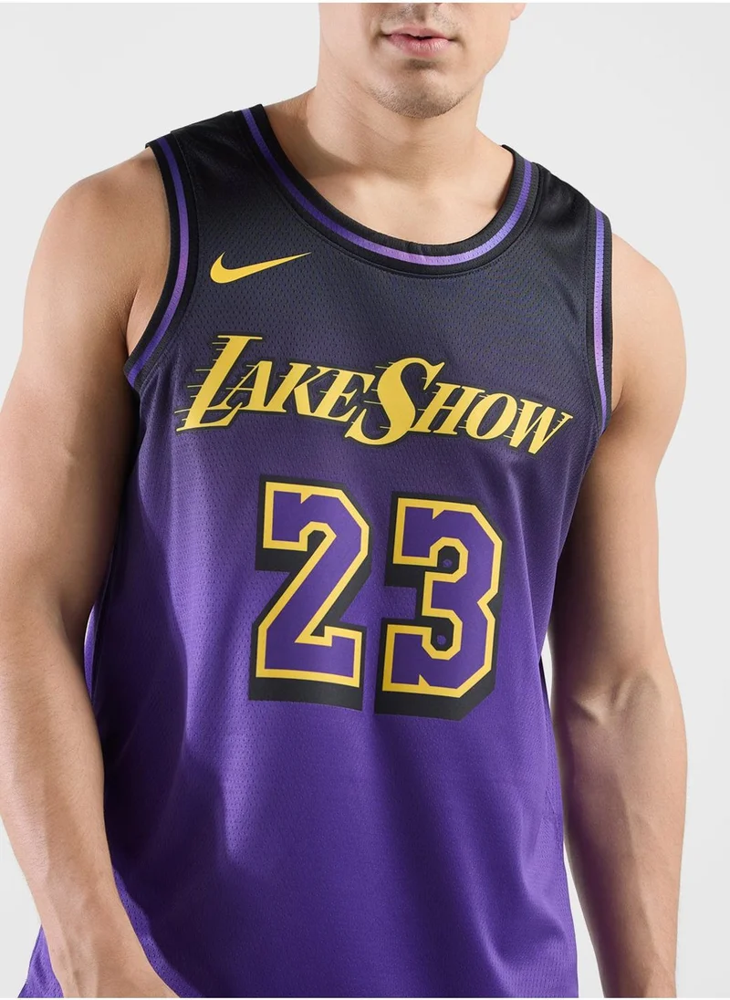 نايكي Los Angeles Lakers Swingman Jersey