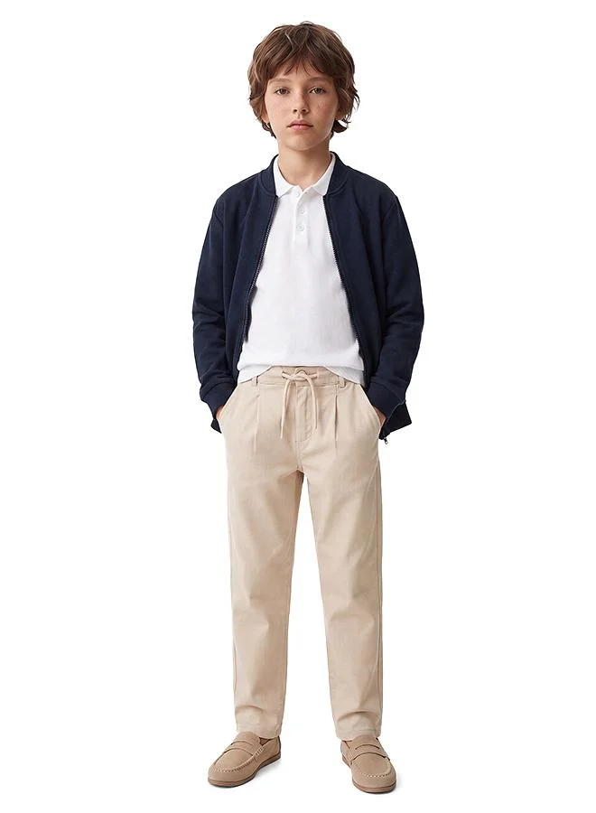 كوتون Zippered Jacket