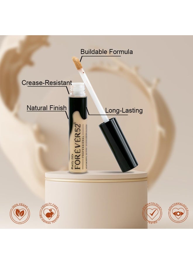 Daily Life Forever52 Complete Coverage Concealer | Easily Blendable, Natural Finish, Crease-Resistant & Buildable Coverage for Face Makeup-Vanilla-10g - Image 3