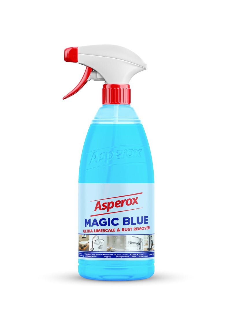 Asperox Grease Cleaner Spray For Surfaces Magic Yellow 1000 ml & MAGIC BLUE 1000 ml Bundle - Image 3