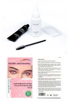 ICONSIGN Long Lasting Eyelash And Eyebrow Color Dye and Tint Kit Available in 3 Colors  - Image 5