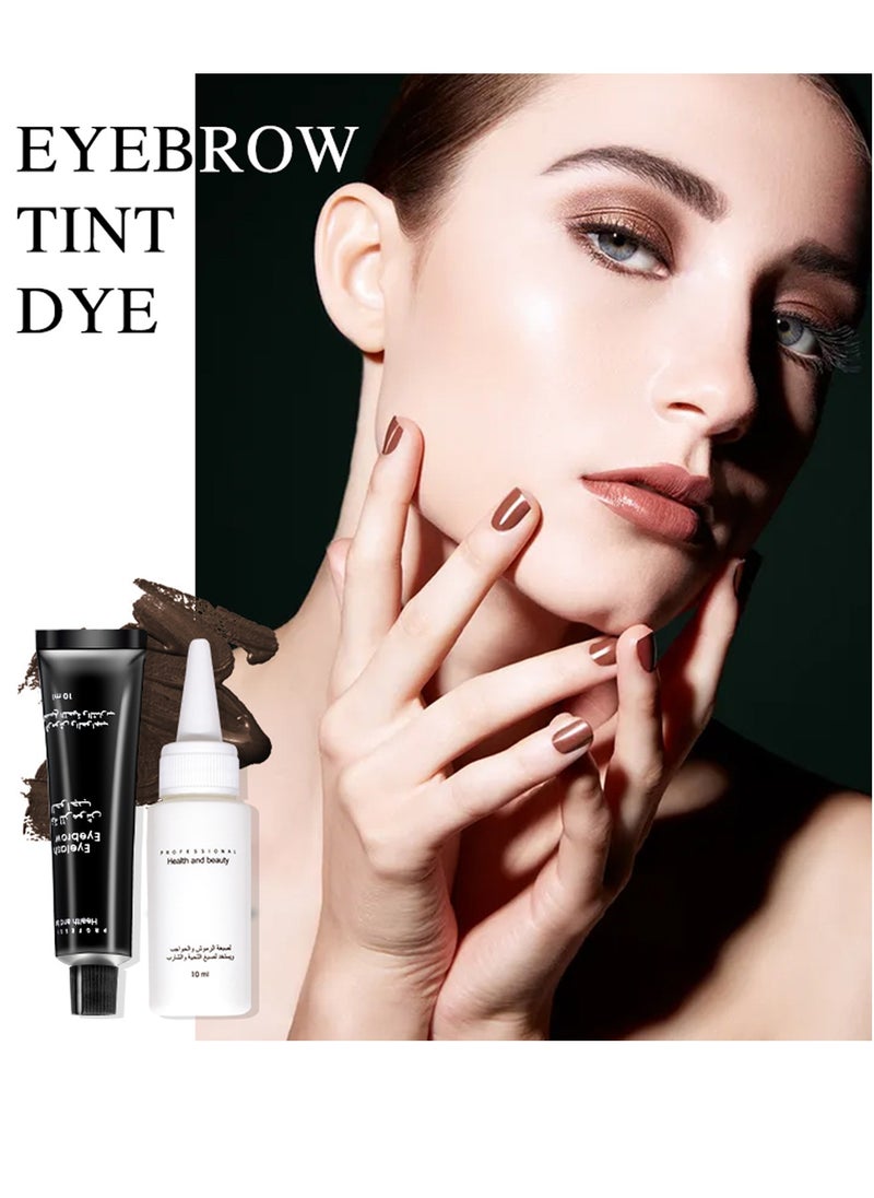 ICONSIGN - Long Lasting Eyelash And Eyebrow Color Dye and Tint Kit Available in 3 Colors - Image 1