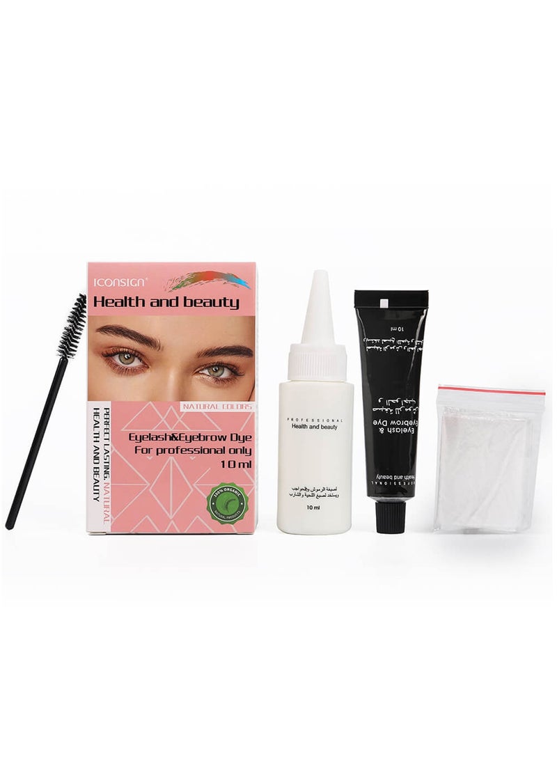 ICONSIGN - Long Lasting Eyelash And Eyebrow Color Dye and Tint Kit Available in 3 Colors - Image 1