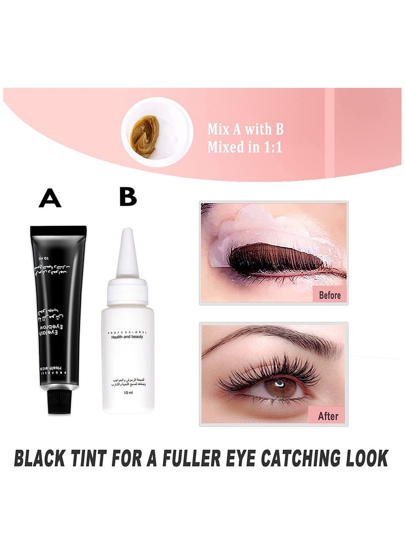 ICONSIGN - Long Lasting Eyelash And Eyebrow Color Dye and Tint Kit Available in 3 Colors - Image 1