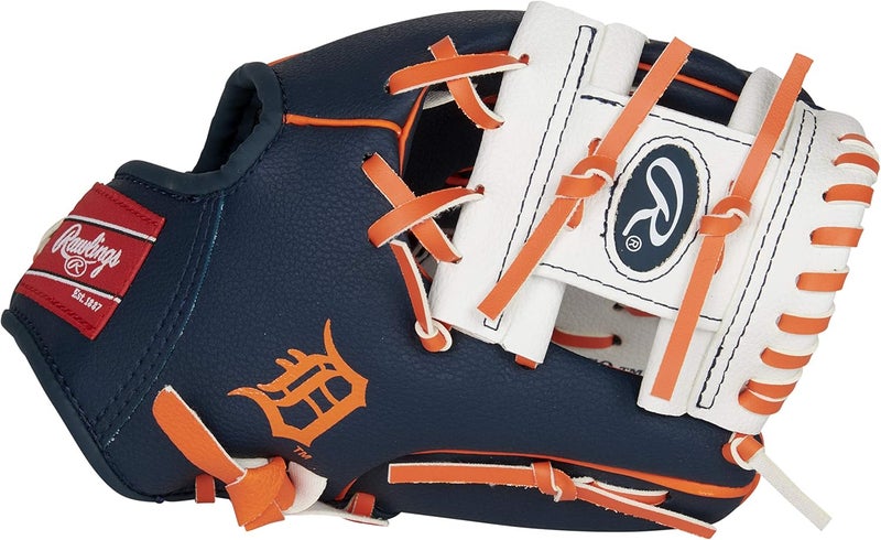 Rawlings | MLB Players Glove Series | T-Ball & Youth Baseball Gloves | 10" | All MLB Teams - Image 1