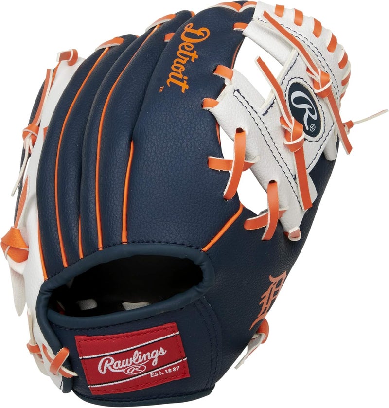 Rawlings | MLB Players Glove Series | T-Ball & Youth Baseball Gloves | 10" | All MLB Teams - Image 3