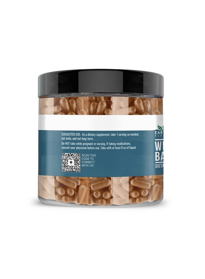 earthborn elements عناصر الأرض - لحاء الكرز البري 200 كبسولة، نقي وغير مخفف، بدون إضافات - Image 2