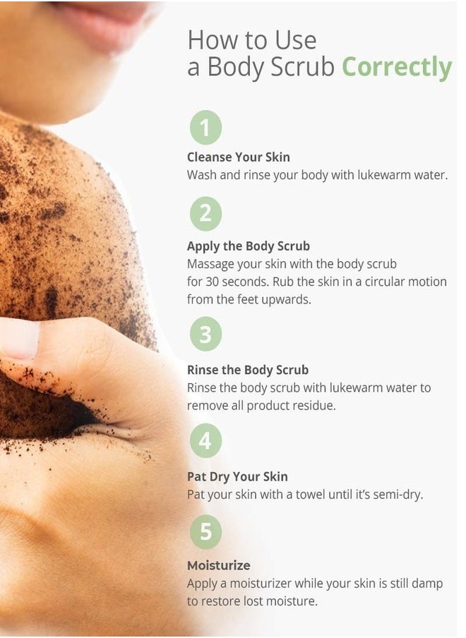 Skin Doctor Skin Doctor Cream Scrub for Face & Body with Charcoal – Deep Cleansing & Exfoliating 200ml  - Image 4