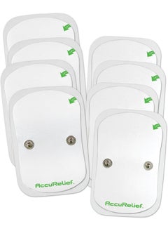 AccuRelief AccuRelief Wireless TENS Electrotherapy Pain Relief System Supply Kit (Packaging May Vary), Works with AccuRelief Wireless Remote Control TENS Device (ACRL-9000), 2 Pair (Pack of 1) 