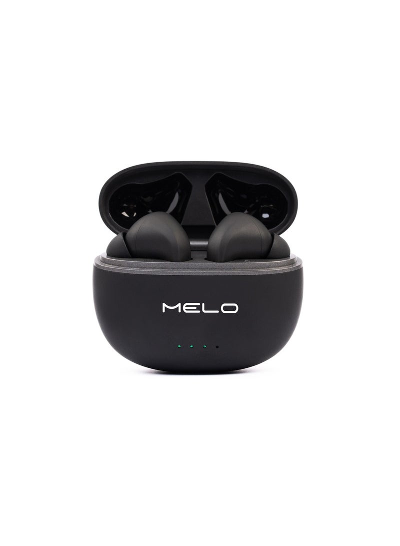 ميلو سماعات أذن لاسلكية AirMELO 2 Pro Bluetooth ANC V5.4 مع بطارية 400 مللي أمبير، ومكبر صوت 13 مم، ووقت تشغيل يصل إلى 8 ساعات للاستماع السلس مع iPhone وSamsung والمزيد - Image 2