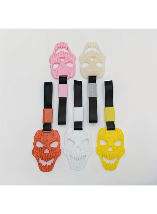 Orange JDM Racing Handle Strap Drift Pendant Safety Warning Ring Durable Nylon PVC - Image 3