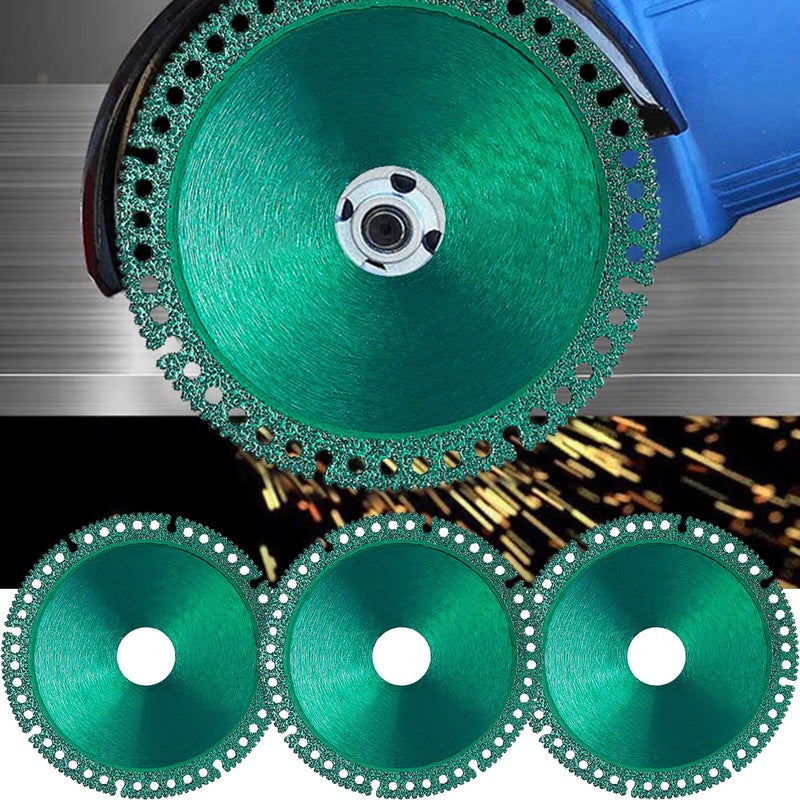 Indestructible Disc 20 Cut Everything in Seconds New Upgraded Indestructible Disc for Angle Grinder 78 inch 4 inch Circular Saw Blades for Ceramic Tile Glass Metal Wood Cutting 3 Pack