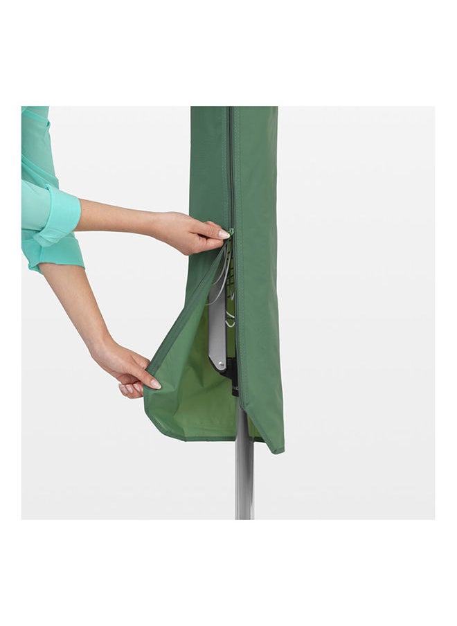 brabantia Brabantia Top Spinner 40 M Large Rotary Drying Stand Washing Line With Metal Ground Spike Metallic Grey With Concrete Tube 45Mm Diameter  - Image 4