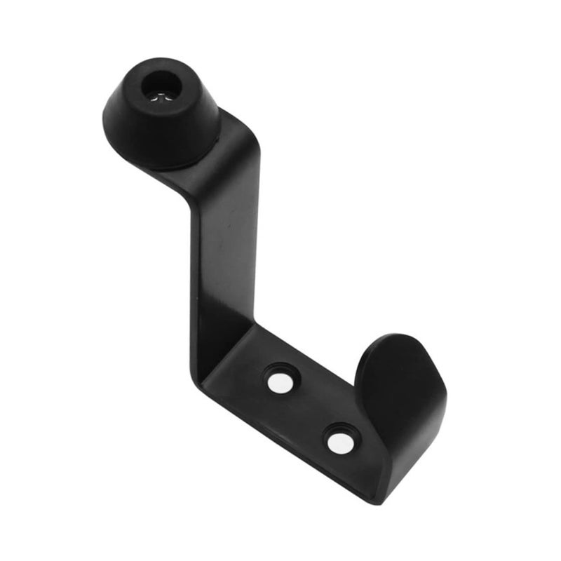 Heavy Duty Door Stopper Security Bar Wall Mount Bumper For Home Safety - Image 2