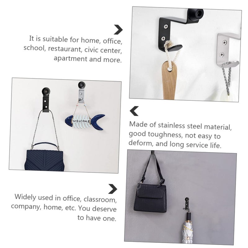 Heavy Duty Door Stopper Security Bar Wall Mount Bumper For Home Safety - Image 5