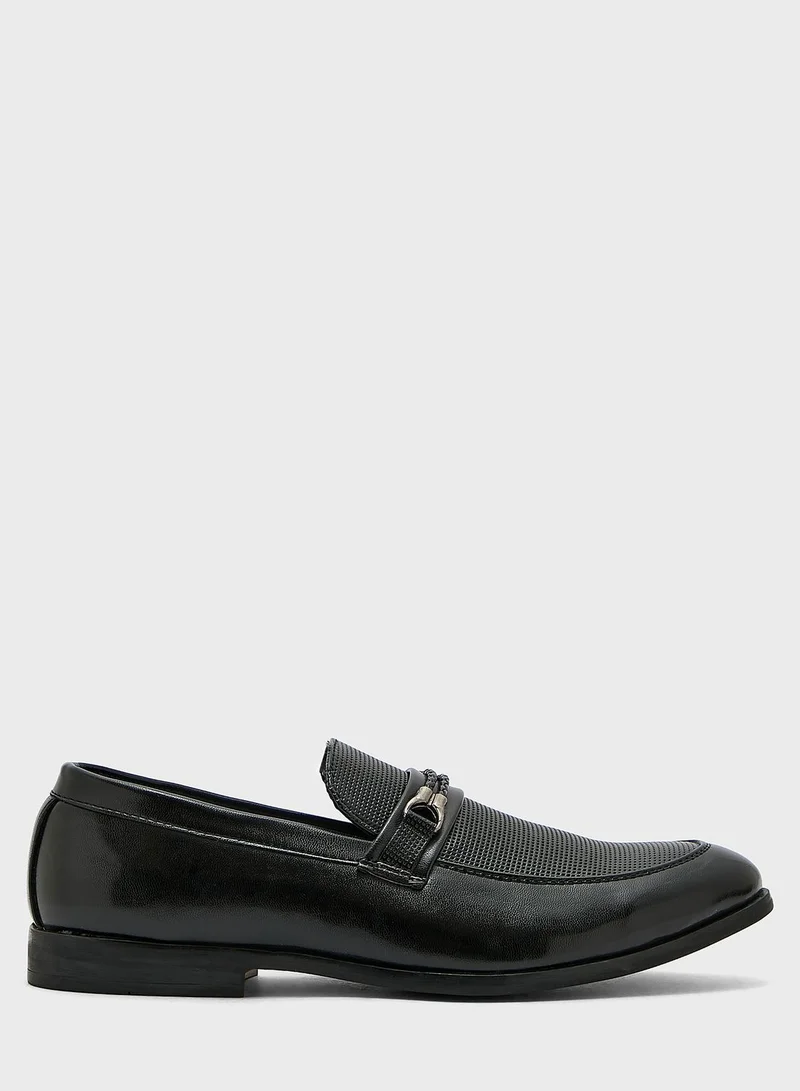 Robert Wood Textured Formal Slip Ons