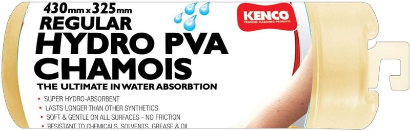 KENCO -2724442129218 HYDRO PVA CHAMOIS REGULAR 430 mm x 325 mm - Image 1