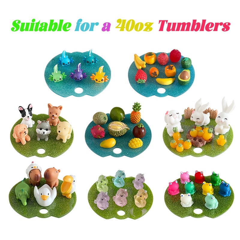 Xyntara Rabbit Stanley Cup Lid Accessories 12pcs Straw Toppers for Stanley Cups 40 Oz Cute 10mm Silicone Straw Covers Cap for Tumblers Stanley Charms for Handle Rabbit Straw Cover - Image 2