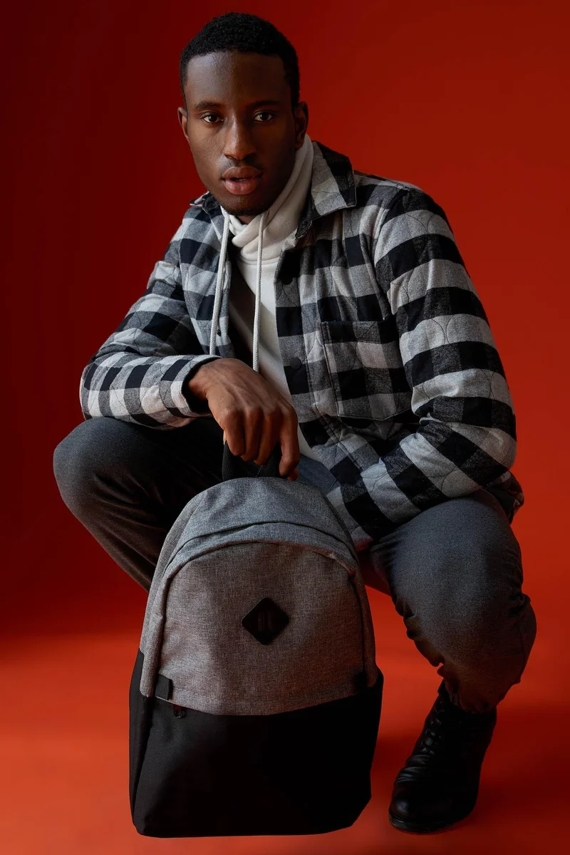 Unisex School Backpack with Laptop Compartment
