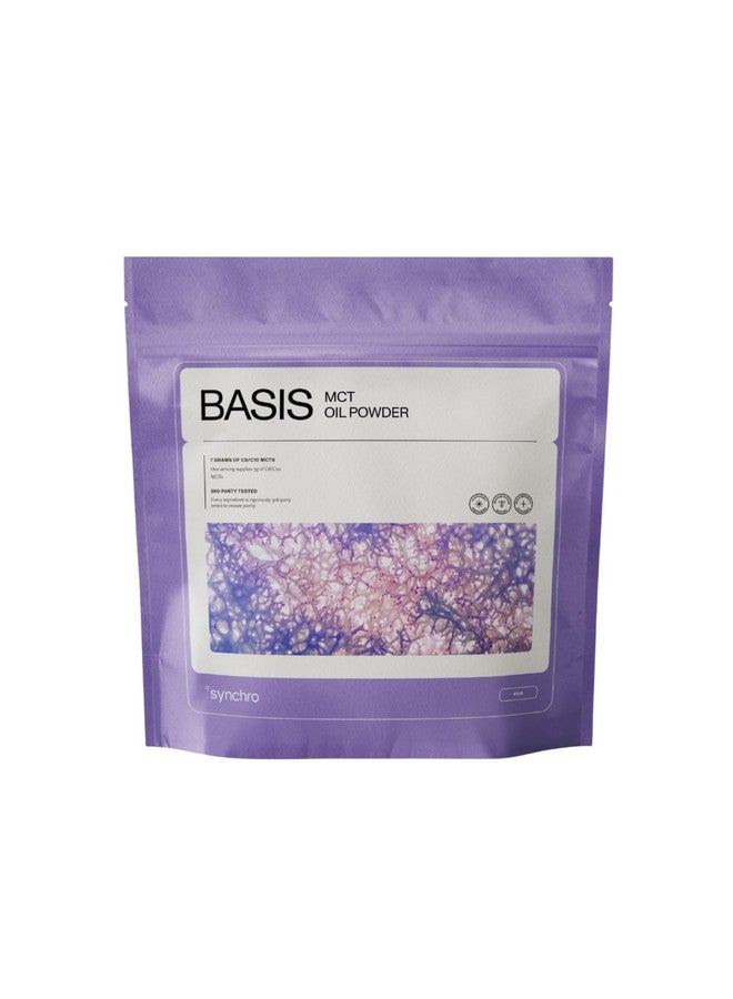 Synchro Synchro - Ketobasis MCT Oil Powder, Coconut-Derived Brain and Body Energy Drink, Brain Supplement with Caprylic Acid, Alternative to Caffeine  - Image 1