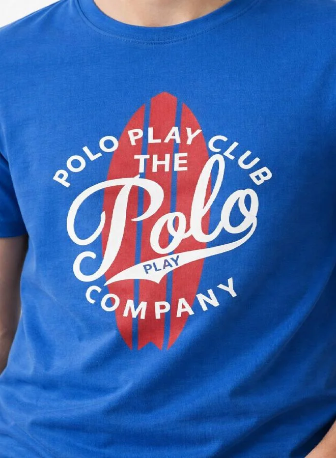 Polo Play Teen Boys Graphic Logo Crew Neck T-Shirt