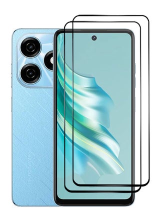 2 Pieces Tecno Spark 20 Screen Protector - Edge to Edge Tempered Glass Screen Protector Black, High Transparency, Delicate Touch, Anti-Explosion, Smooth Arc Edges, Easy Installation - pzsku/Z024EAEA0DE572755A70BZ/45/_/1705994456/043c29fc-1f21-4db7-8683-dbf8603d5555