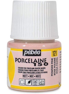 Pebeo Matte Porcelaine 150 Ceramic Paint 45-Milliliter Bottle, Powder Pink