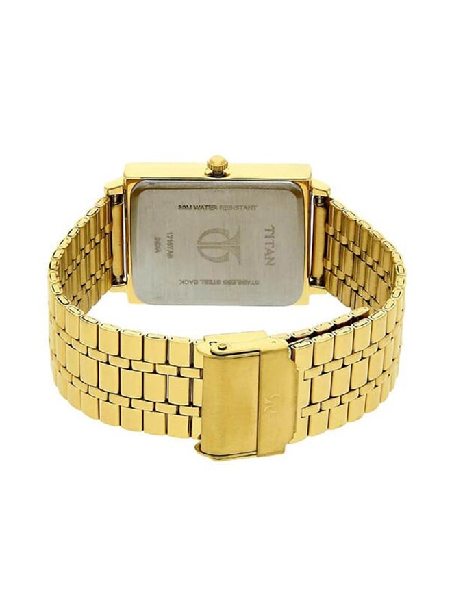 TITAN Champagne Dial Analog Watch For Men 1715Ym02 - Image 4