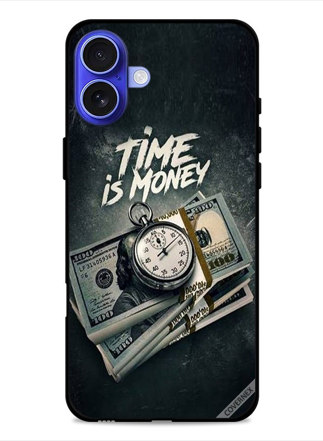 Covernex غطاء حماية آبل آيفون 16 - الوقت هو المال - Image 1