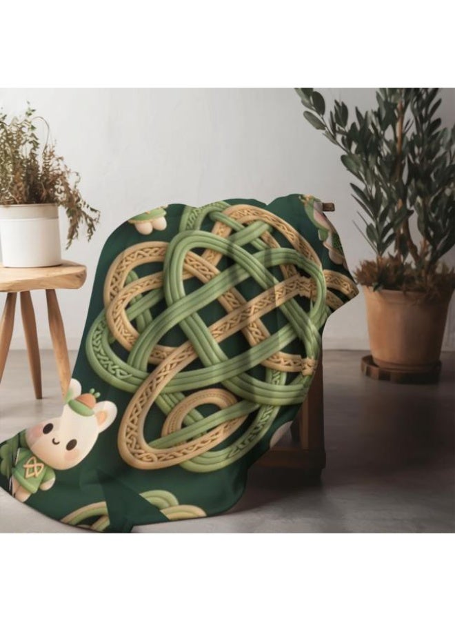 general Baby and children's cartoon flannel thin blanket (warm and comfortable, suitable for sleep, game use) 70cm*100cm - Image 5