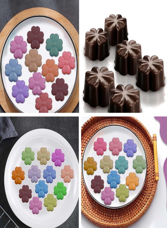 MoldBerry 15 Cavity Silicone Flower Chocolate Mold | Candy, Jelly, Gummy, Truffle, Fondant & Cake Decoration Mould for Baking & Homemade Chocolates - Image 3