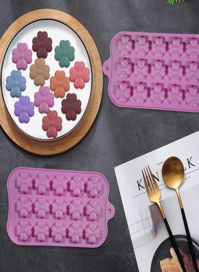 MoldBerry 15 Cavity Silicone Flower Chocolate Mold | Candy, Jelly, Gummy, Truffle, Fondant & Cake Decoration Mould for Baking & Homemade Chocolates - Image 5